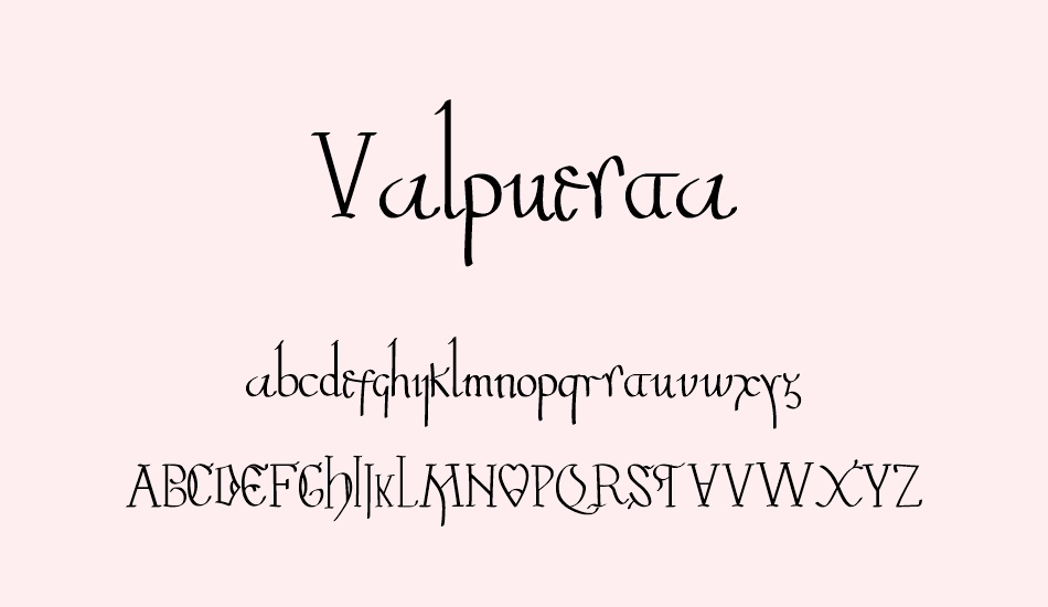 valpuesta font