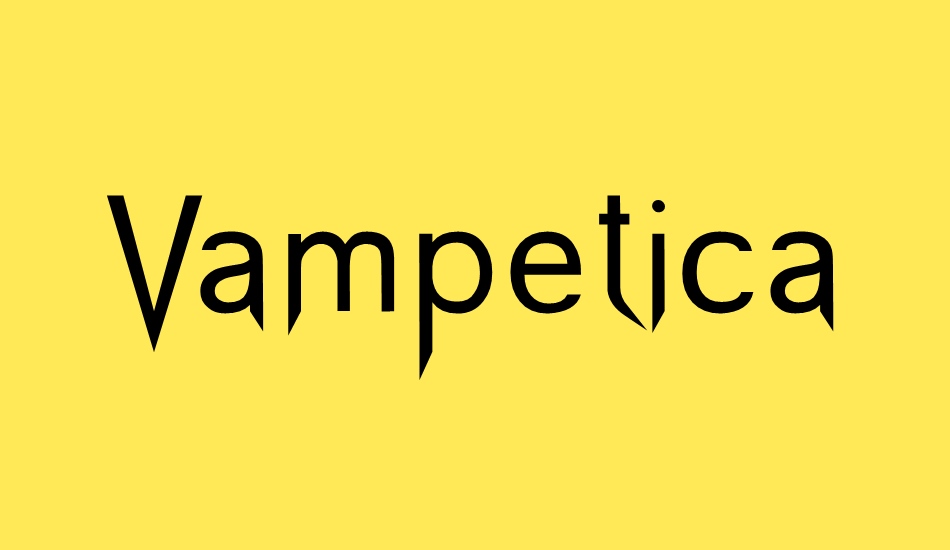 vampetica font big