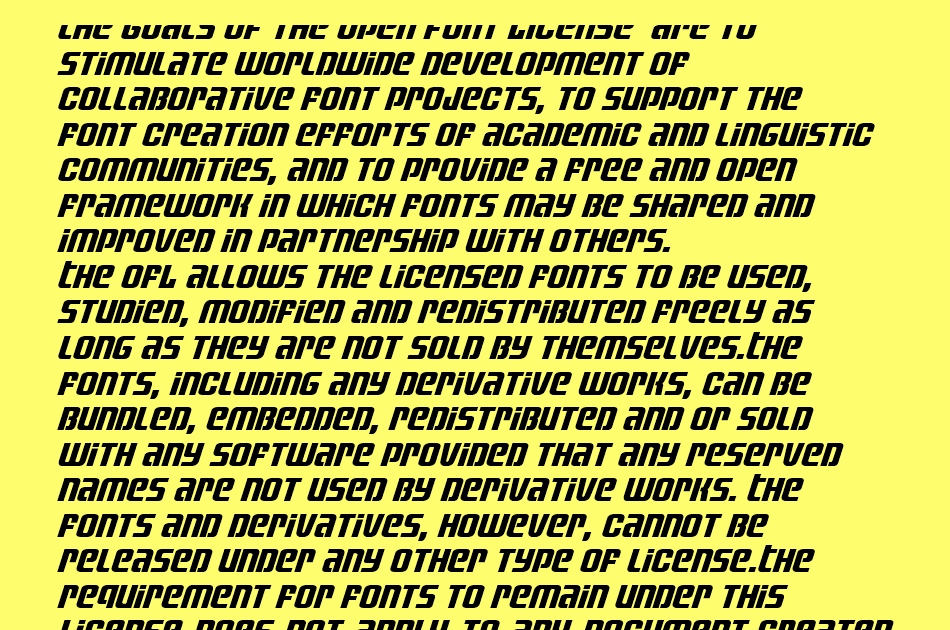 Vanguardian font 1