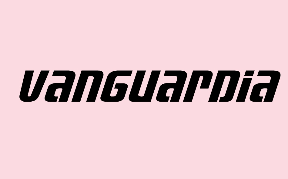 Vanguardian font big