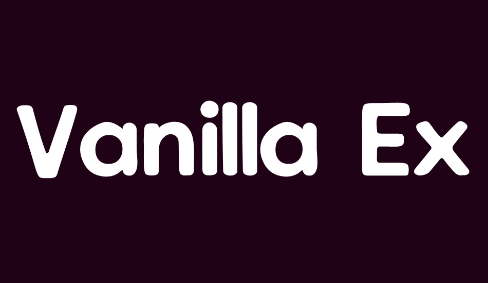 vanilla-extract font big