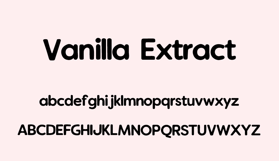 vanilla-extract font