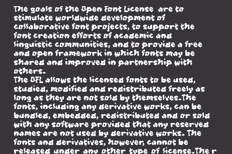 Vanshoty font 1