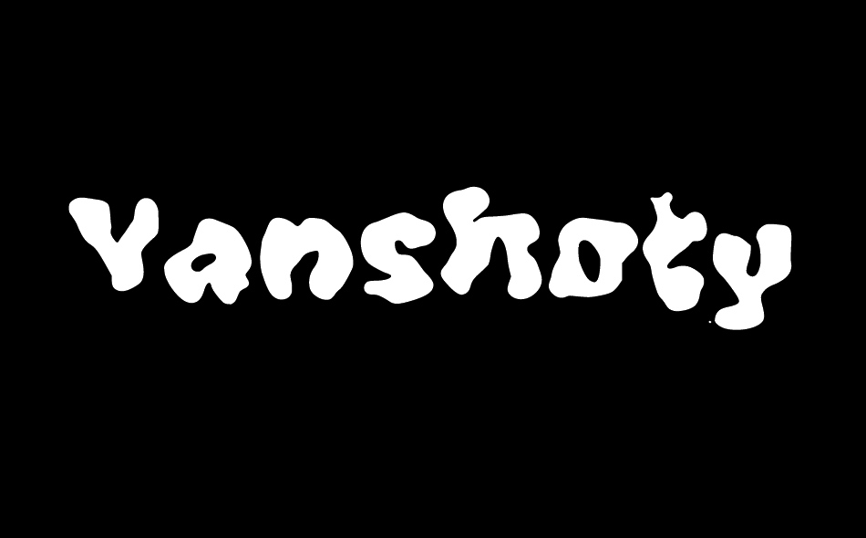 Vanshoty font big