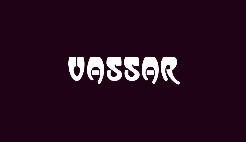 vassar font big