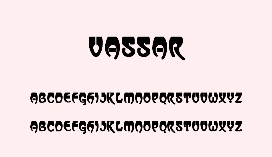 vassar font