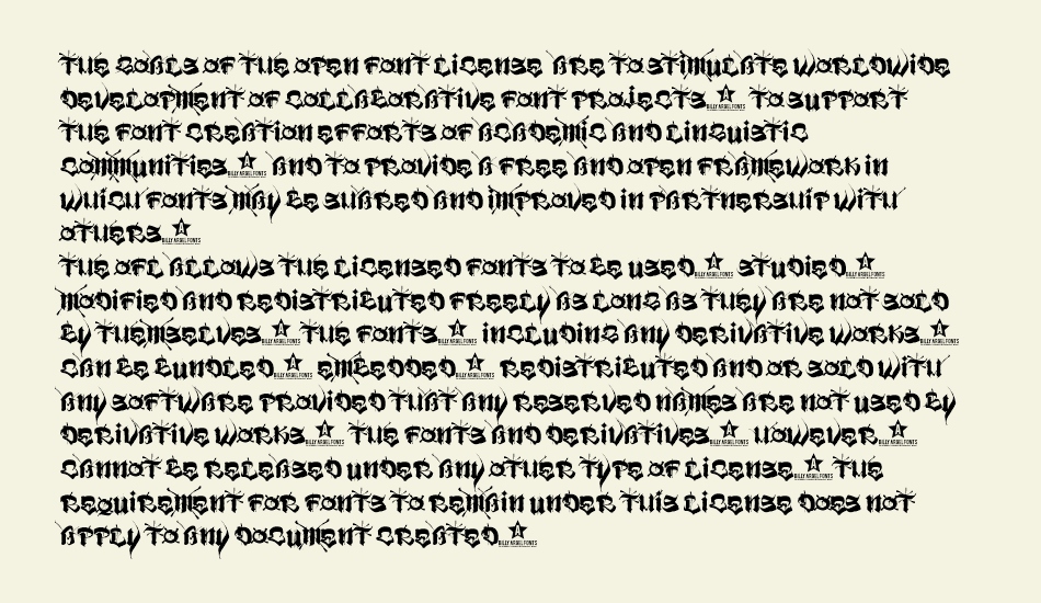 vatos font 1