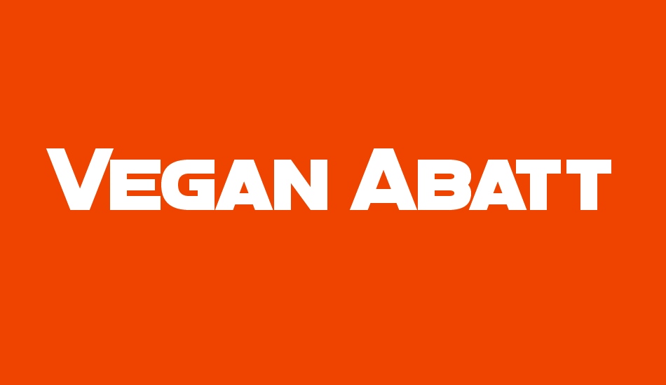 vegan-abattoir font big