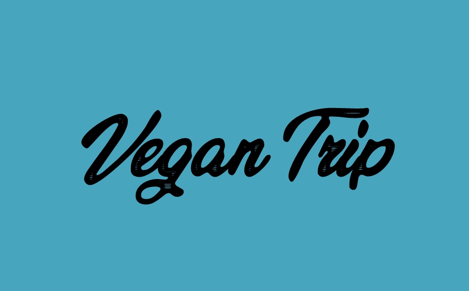 Vegan Trip font big