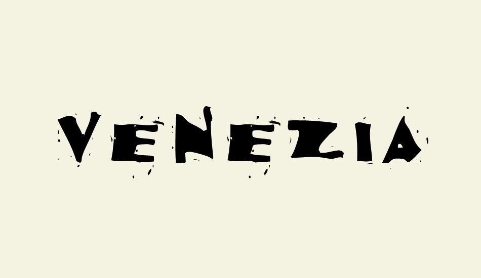 venezia font big