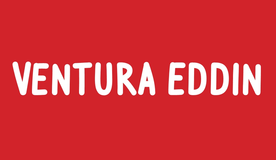 ventura-edding font big