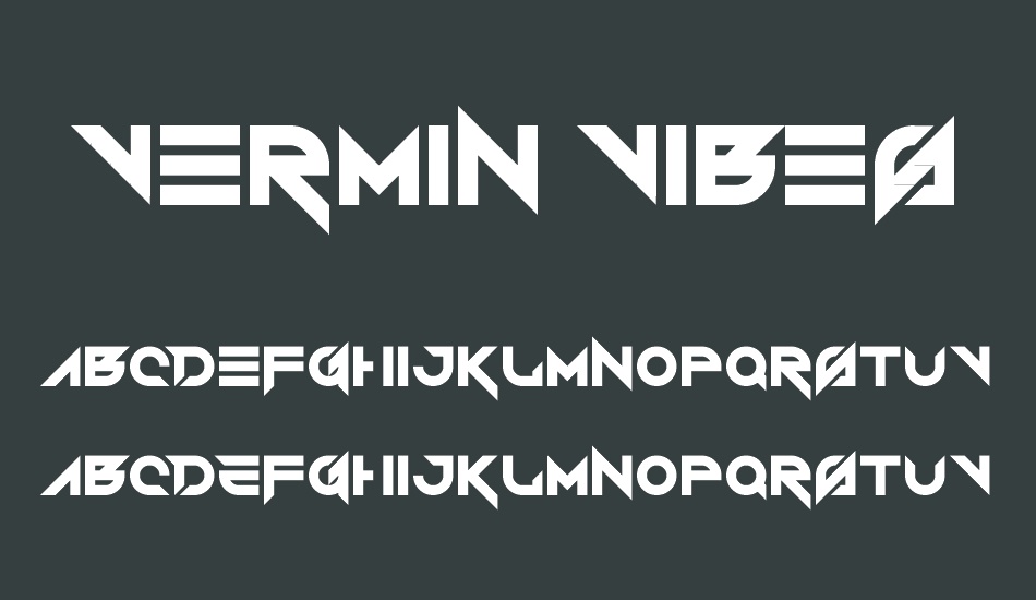 vermin-vibes-roundhouse font
