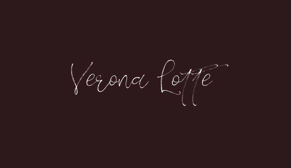 verona-lotte font big