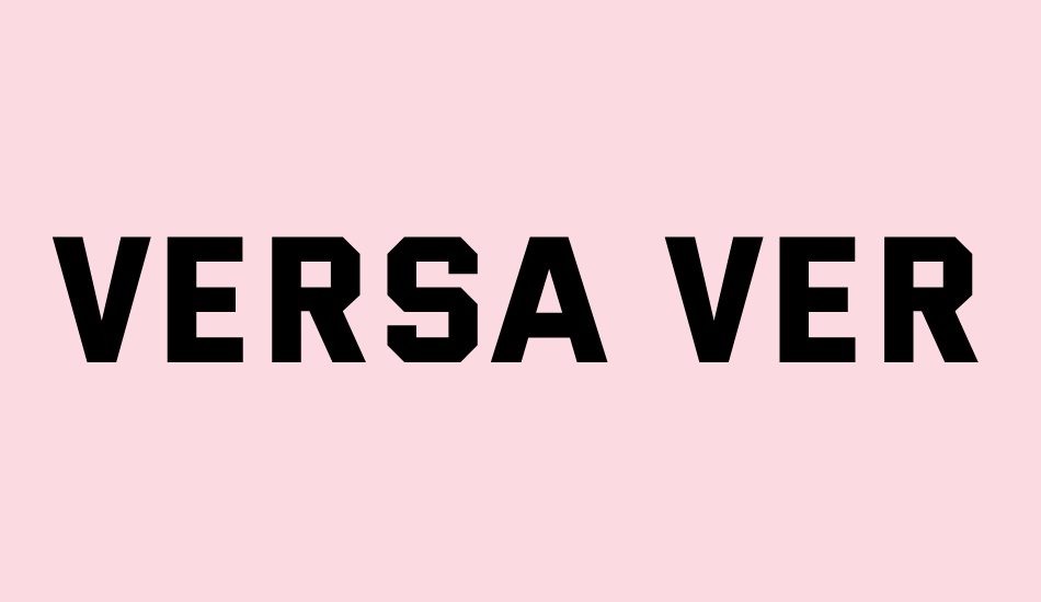 versa-versa font big