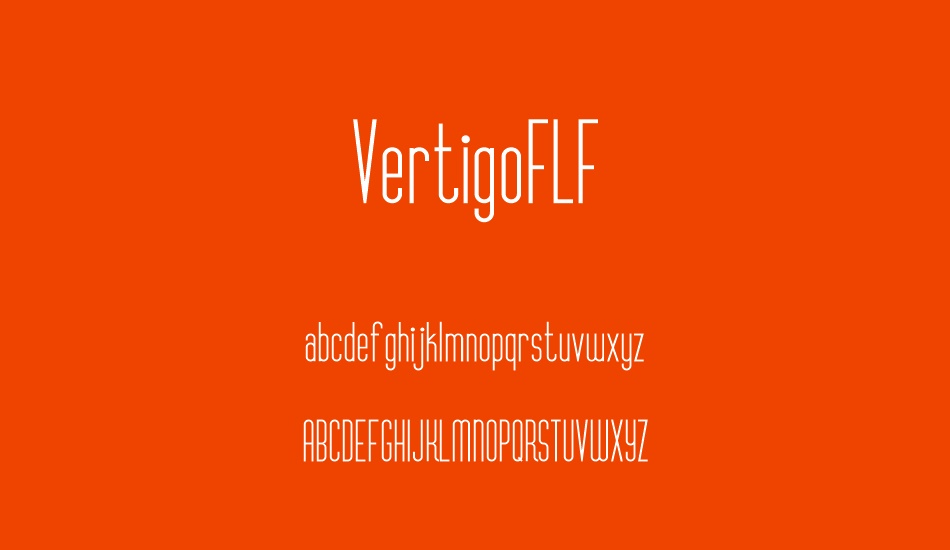 vertigoflf font