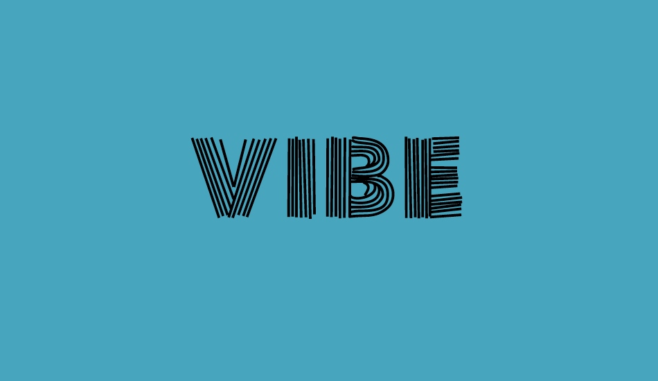 vibe font big