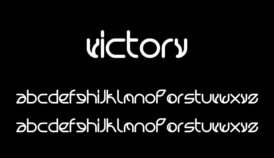 victory font