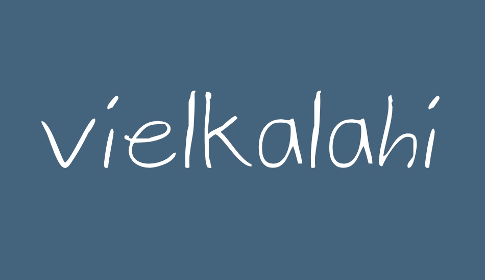 vielkalahizo font big