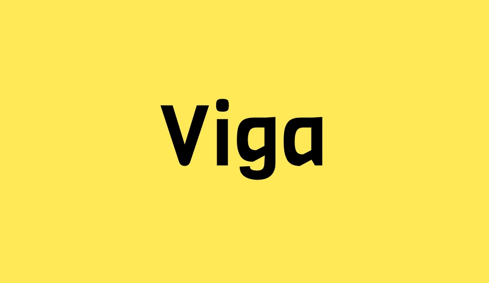 viga font big