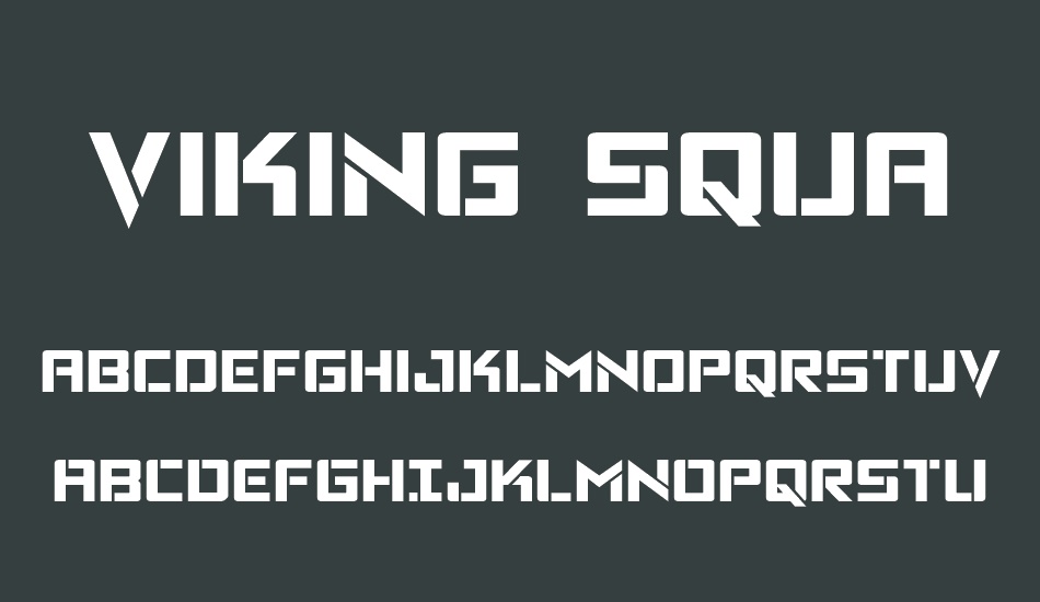 viking-squad font