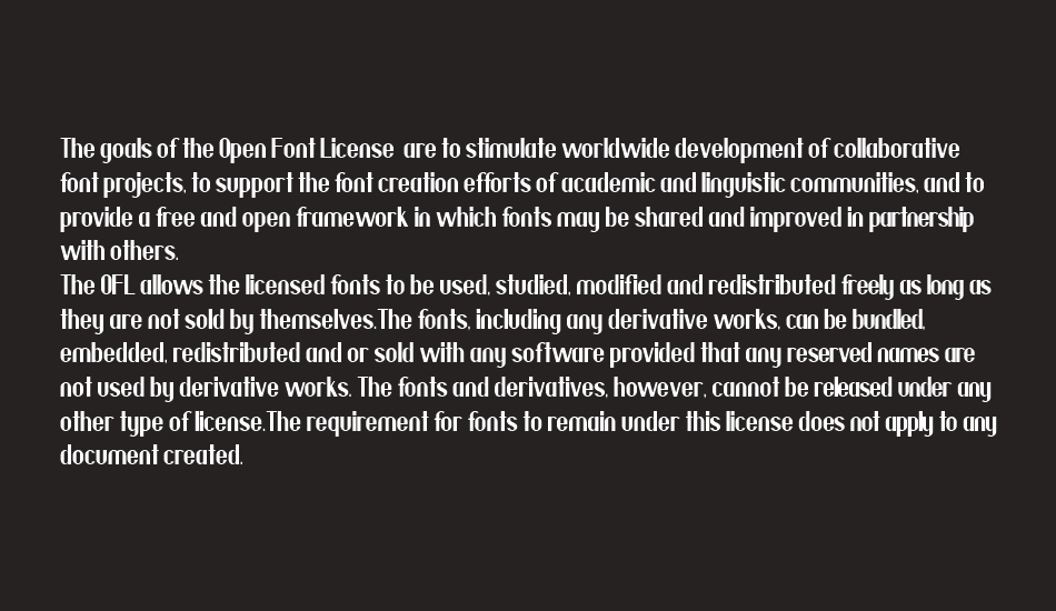 villanesia font 1