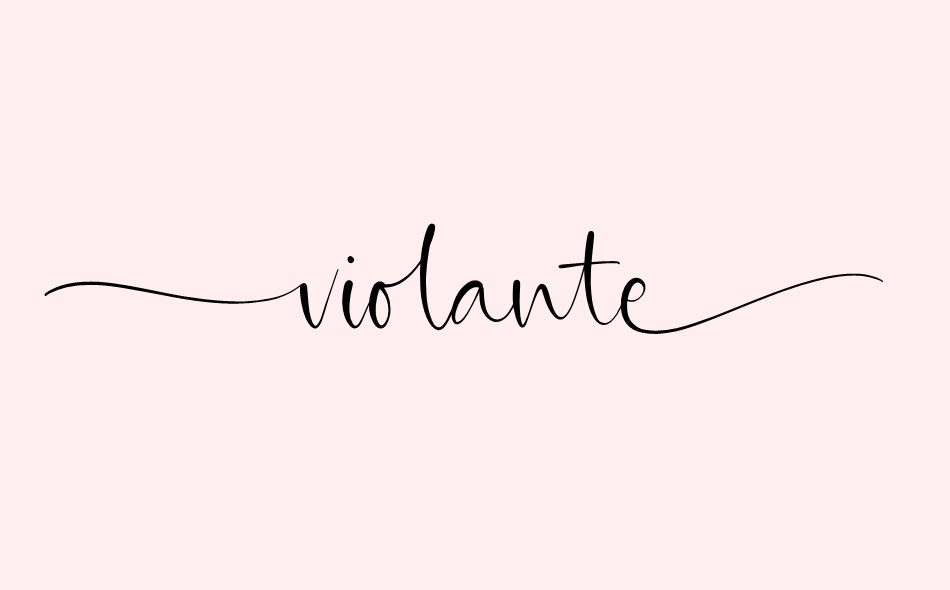 Violante font big