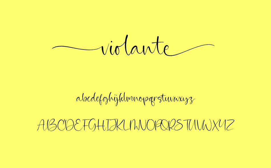 Violante font