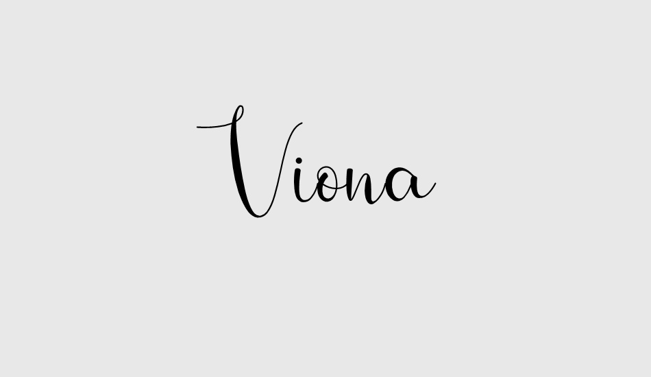 viona font big