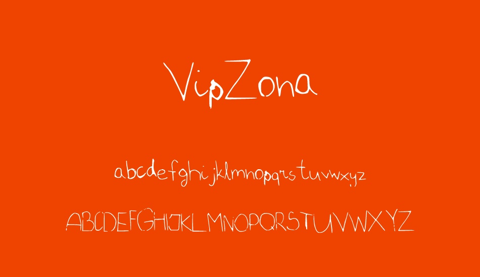 vipzona font