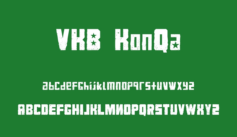 vkb-konqa font