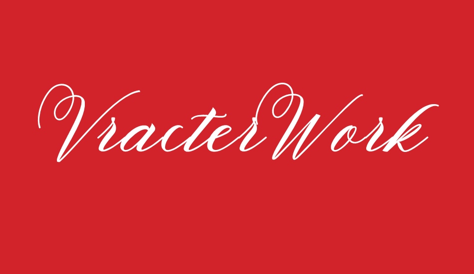 vracterwork font big