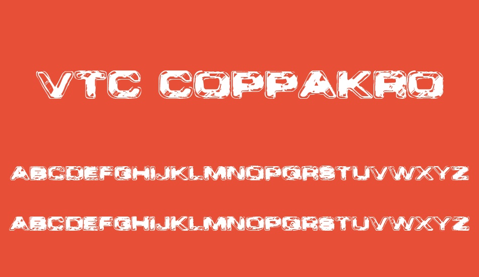 vtc-coppakroma font