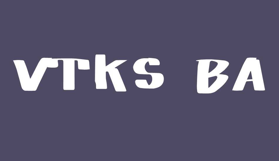 vtks-basicona font big