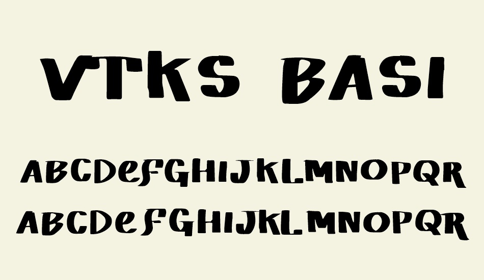 vtks-basicona font