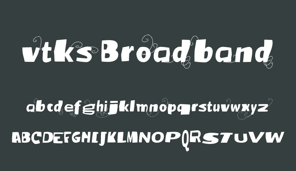 vtks-broadband font