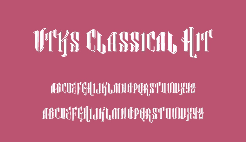 vtks-classical-hit font