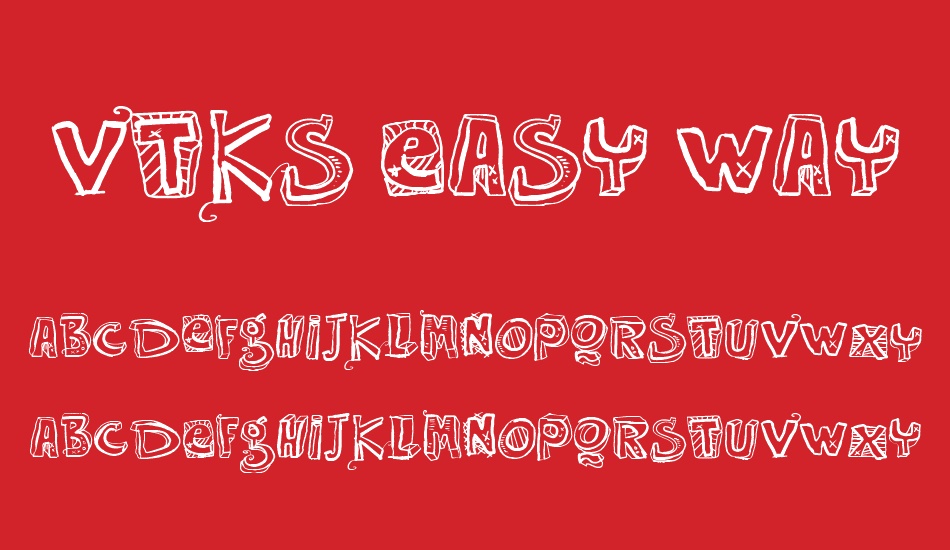 vtks-easy-way font