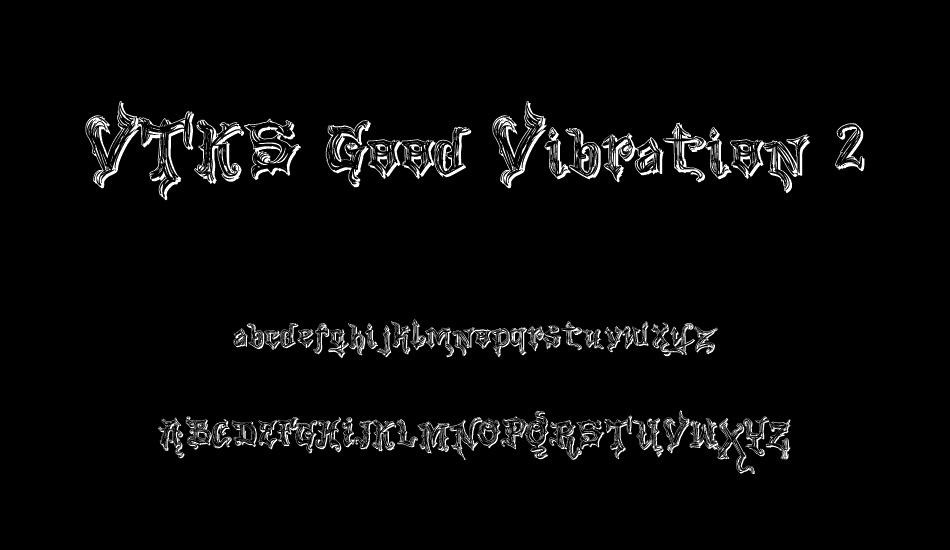 vtks-good-vibration-2 font