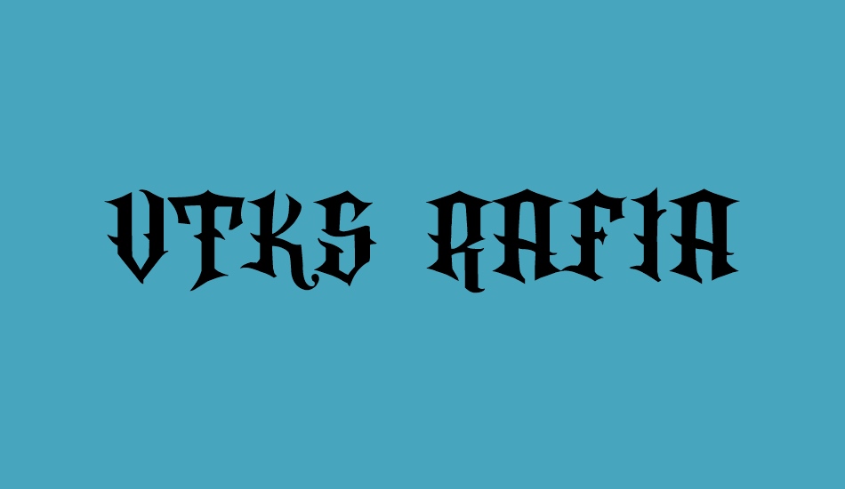 vtks-rafia font big