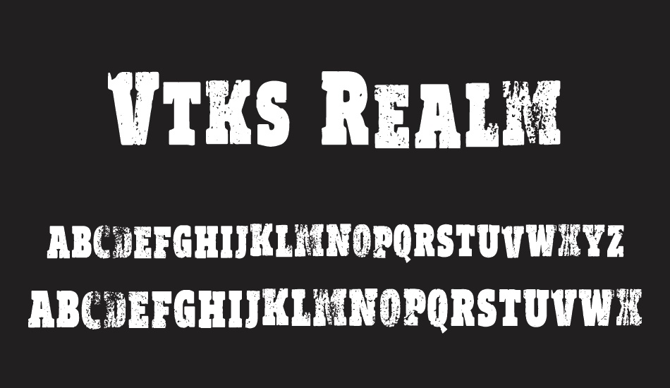 vtks-realm font