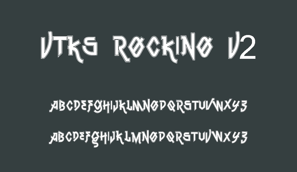 vtks-rockino-v2 font