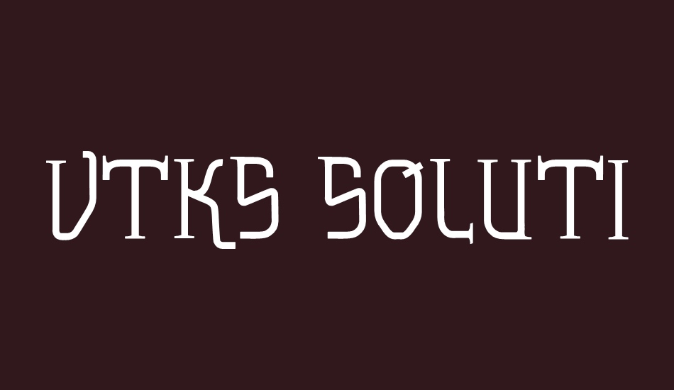 vtks-solution font big
