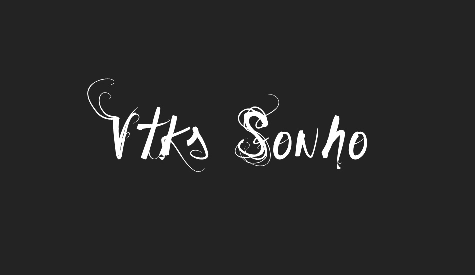 vtks-sonho font big