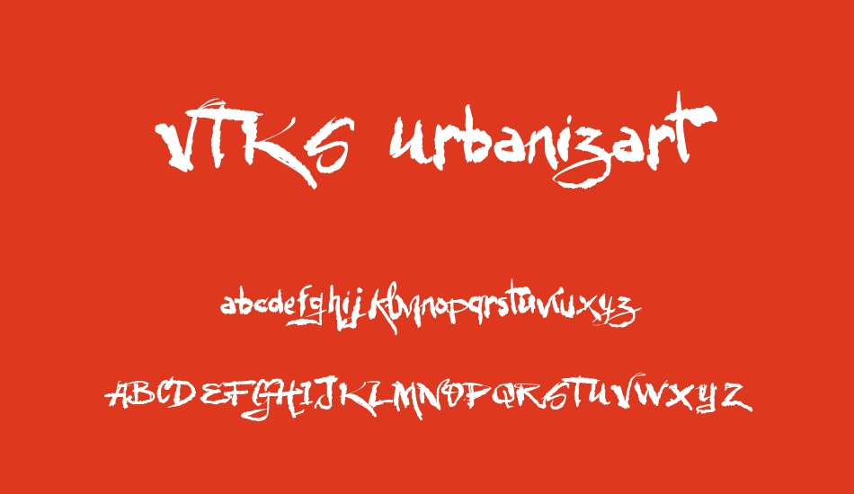 vtks-urbanizart font