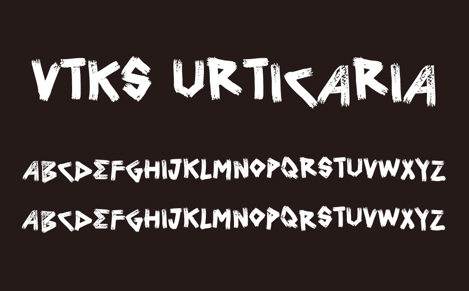 Vtks Urticaria font