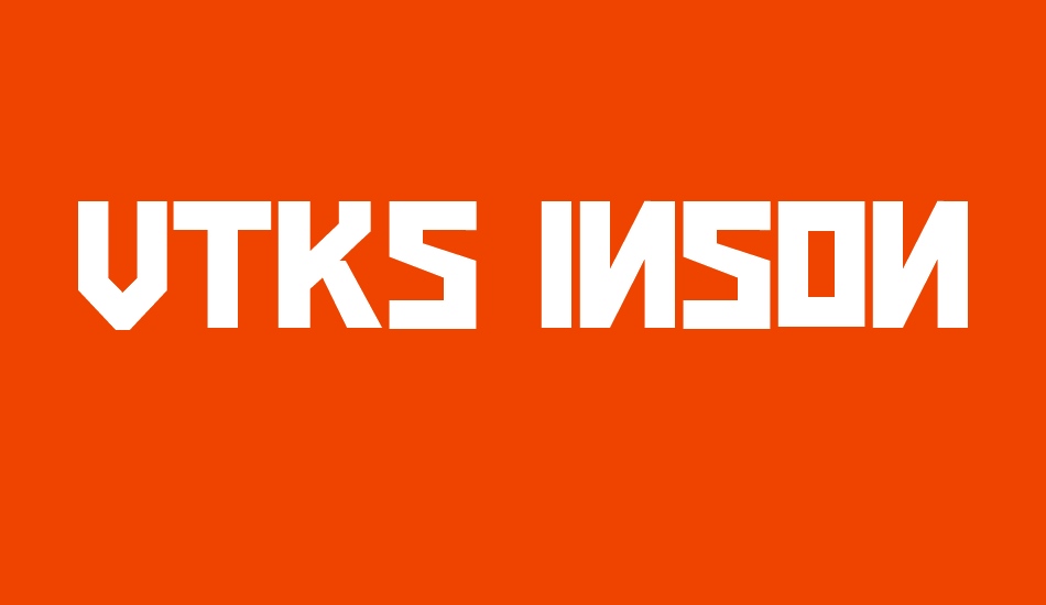 vtks-ınsone font big