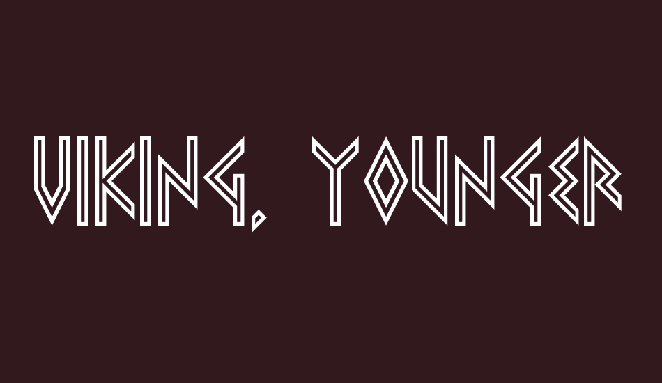 vıkıng-younger-runes font big