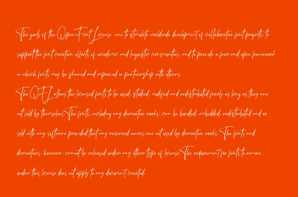 Wancester Signature font 1