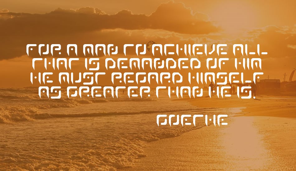 waning-moon font text