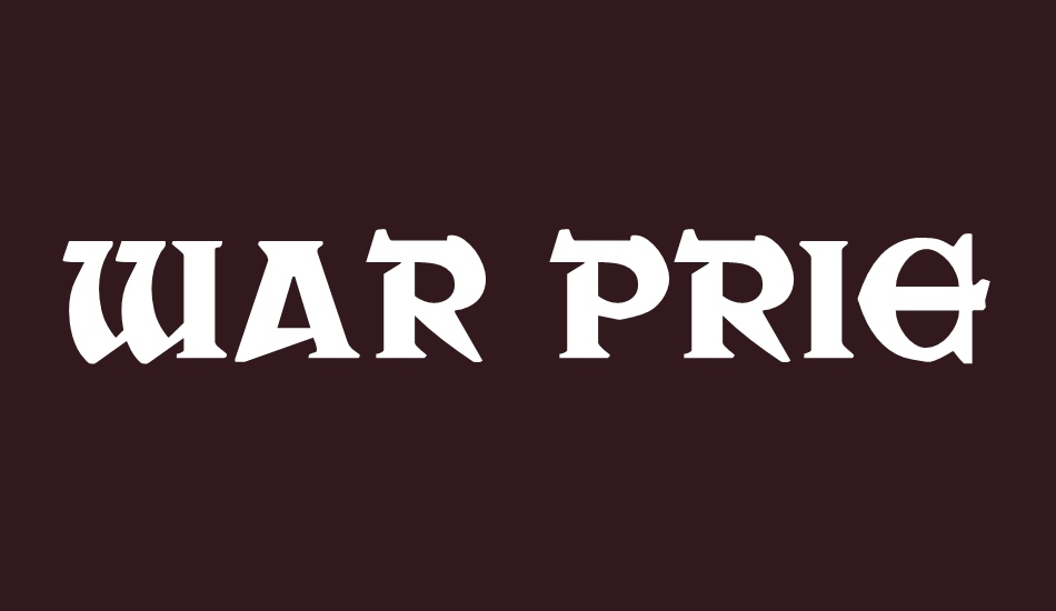 war-priest font big